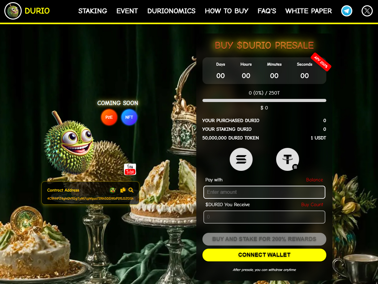 Durio NFT Concept